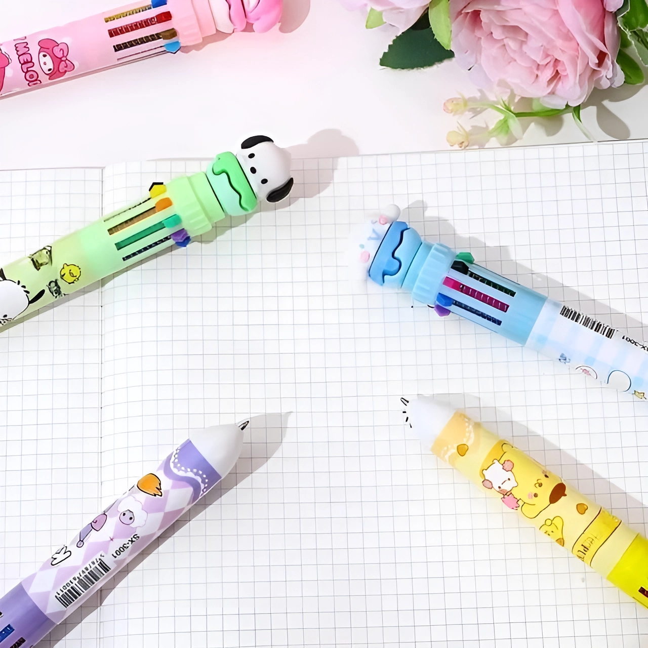 10 in 1 Sanrio Ball Pen - Tinyminymo