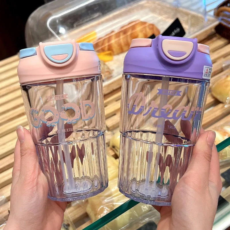2 in 1 Drinking Style Quote Tumbler - Tinyminymo
