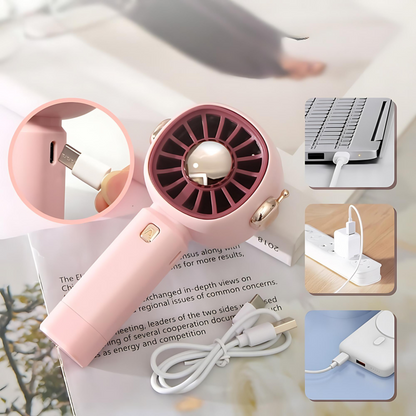 3 Gear Aesthetic Hand Fan - Tinyminymo