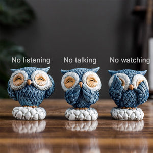 3 Wise owls - Tinyminymo
