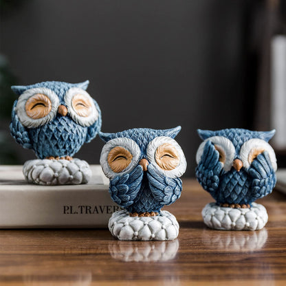 3 Wise owls - Tinyminymo