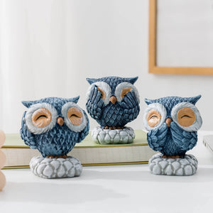 3 Wise owls - Tinyminymo