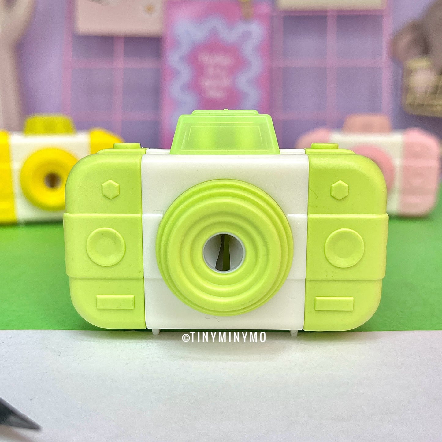 3 in 1 Camera Sharpener with Eraser - Tinyminymo