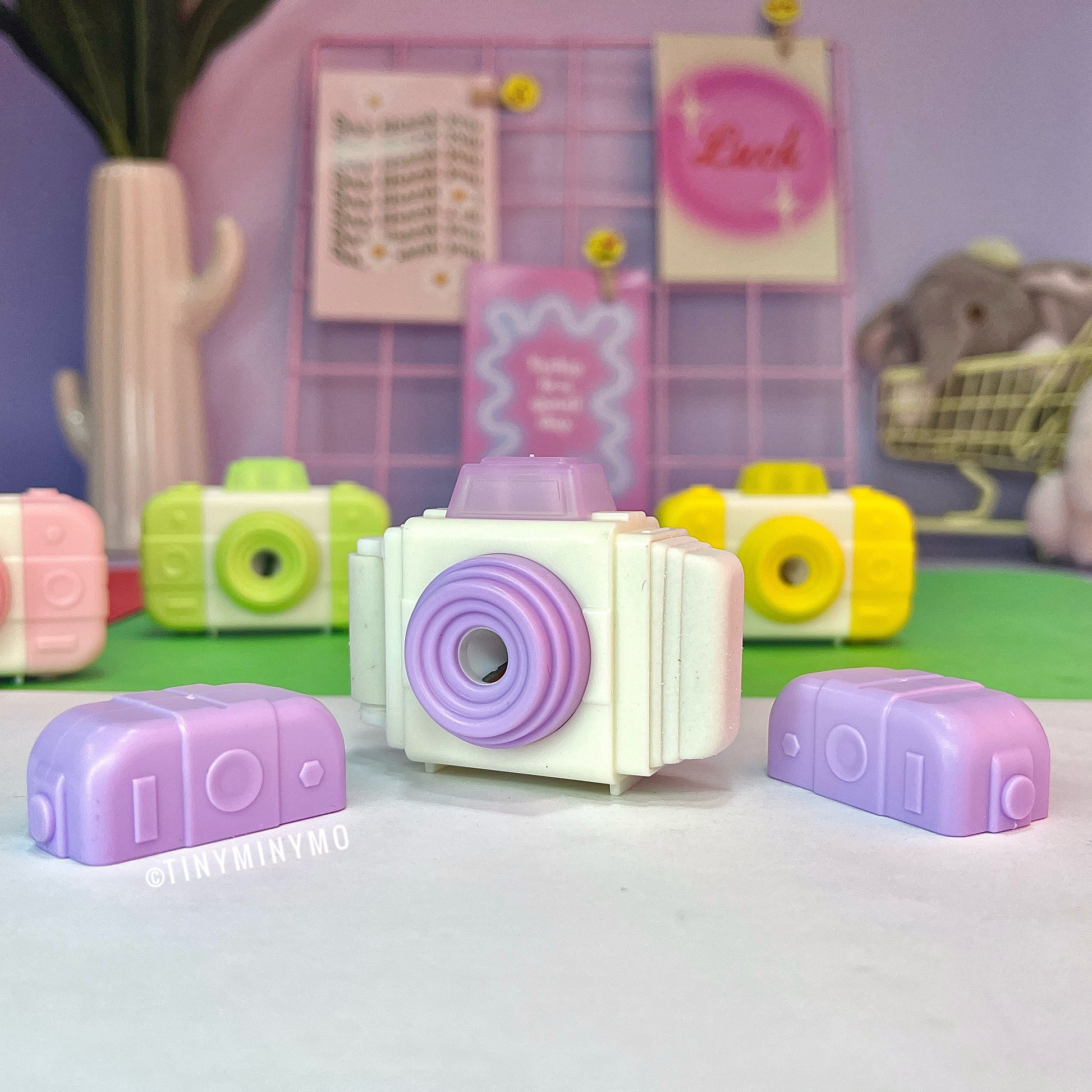 3 in 1 Camera Sharpener with Eraser - Tinyminymo