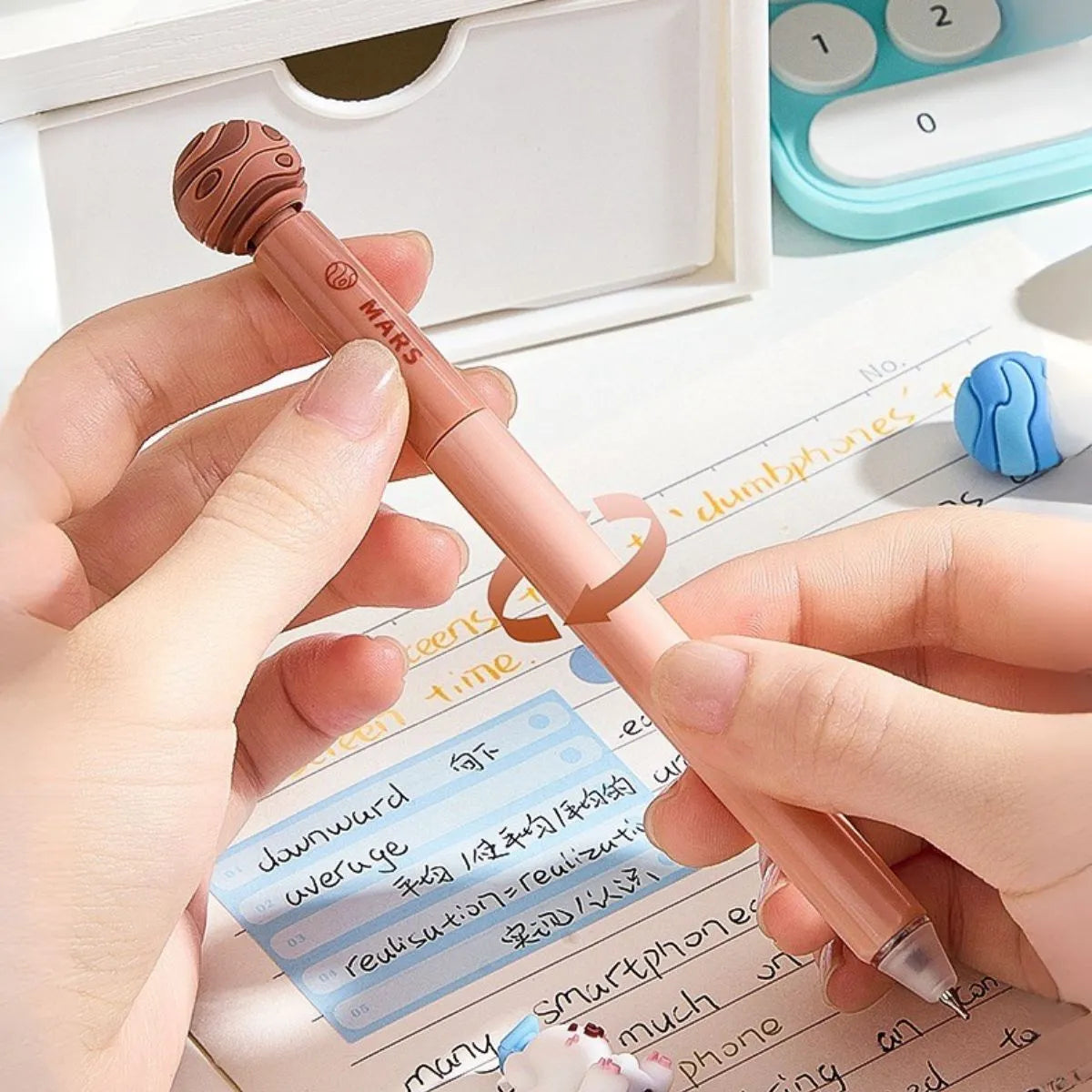 Round Click Gel Pen - Tinyminymo