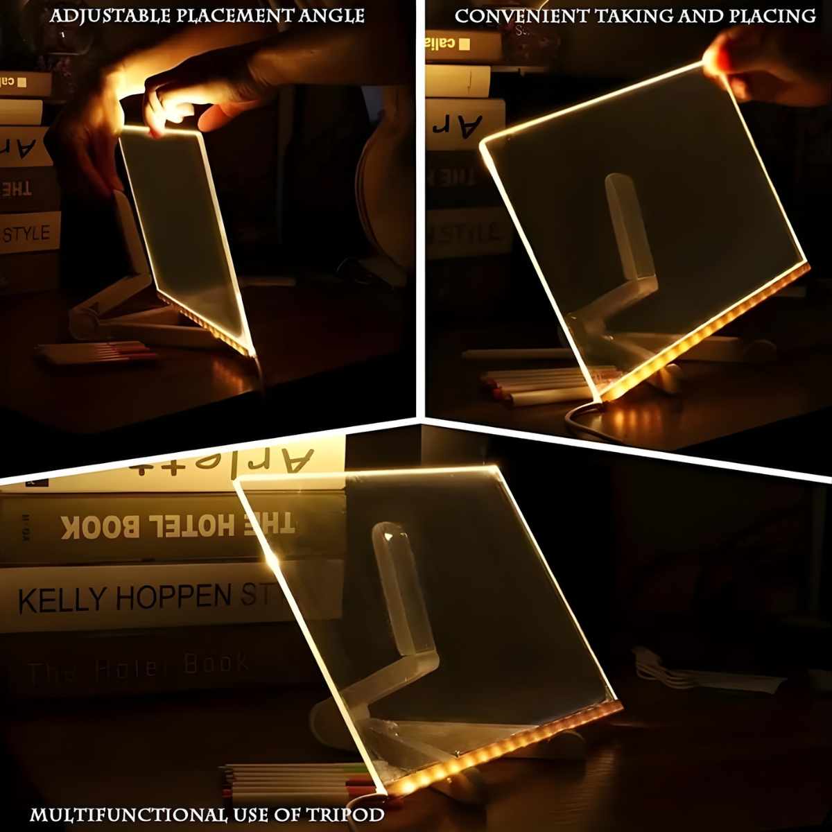 Acrylic Message Board in LED Light - Tinyminymo