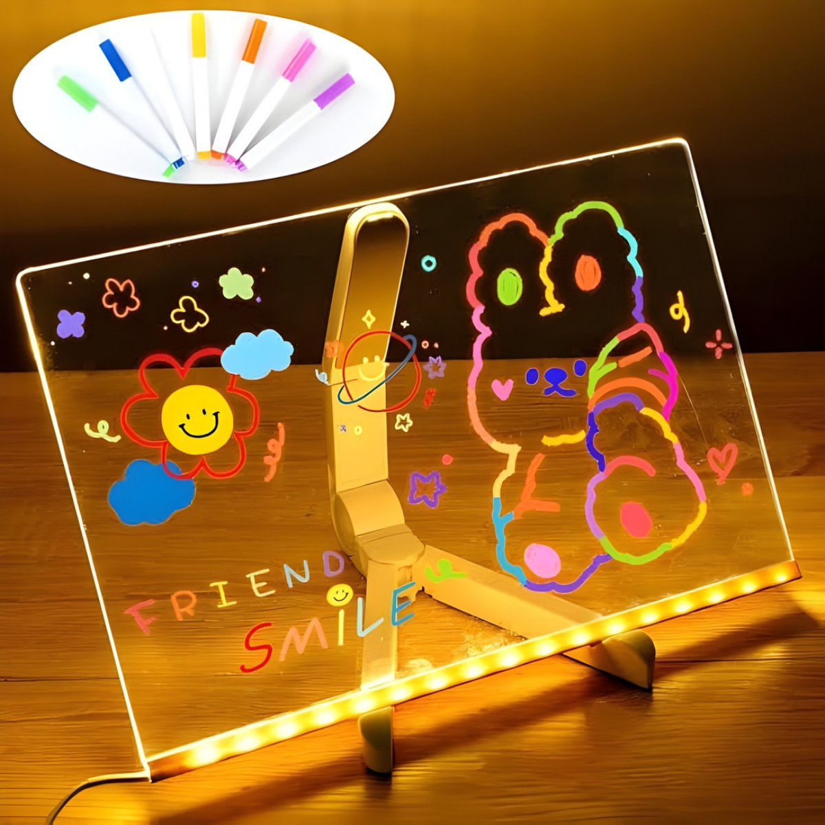 Drawing Board with LED - Tinyminymo