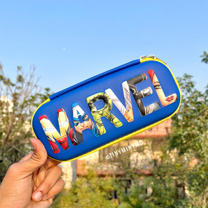 3D Embossed Marvel EVA Pouch - Tinyminymo