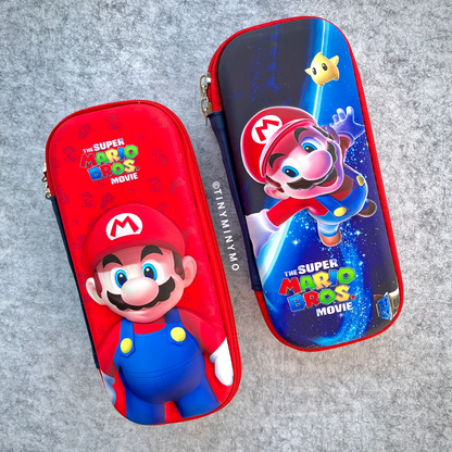 Two Variants of 3D Mario Smiggle Pouch - Tinyminymo