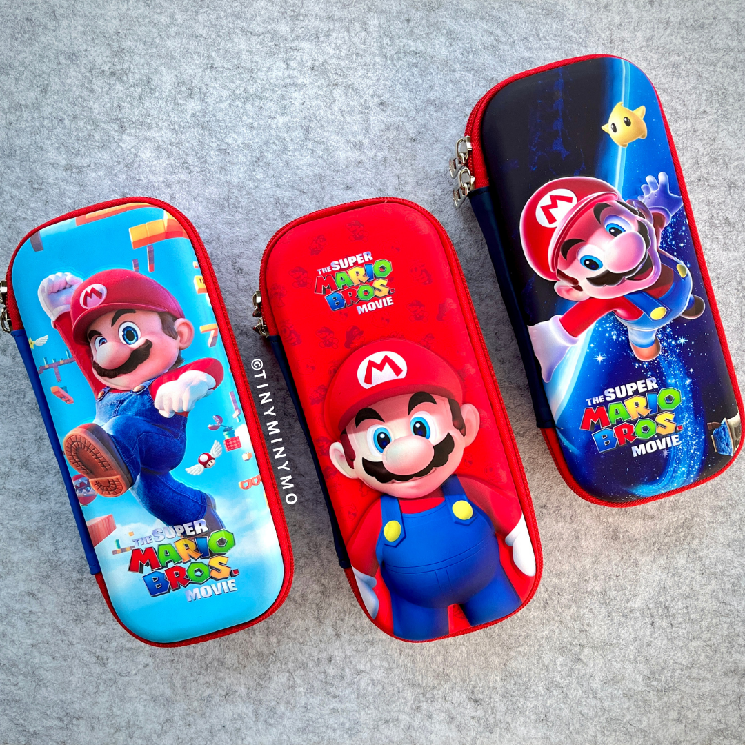 Collection of 3D Mario Smiggle Pouches – Tinyminymo
