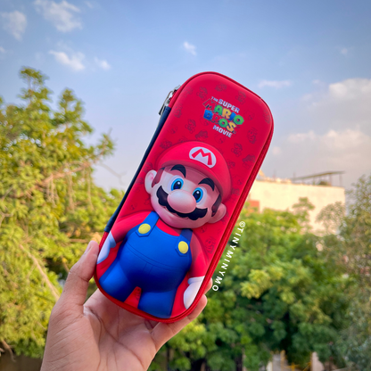 Red Pouch with Mario Design - Tinyminymo