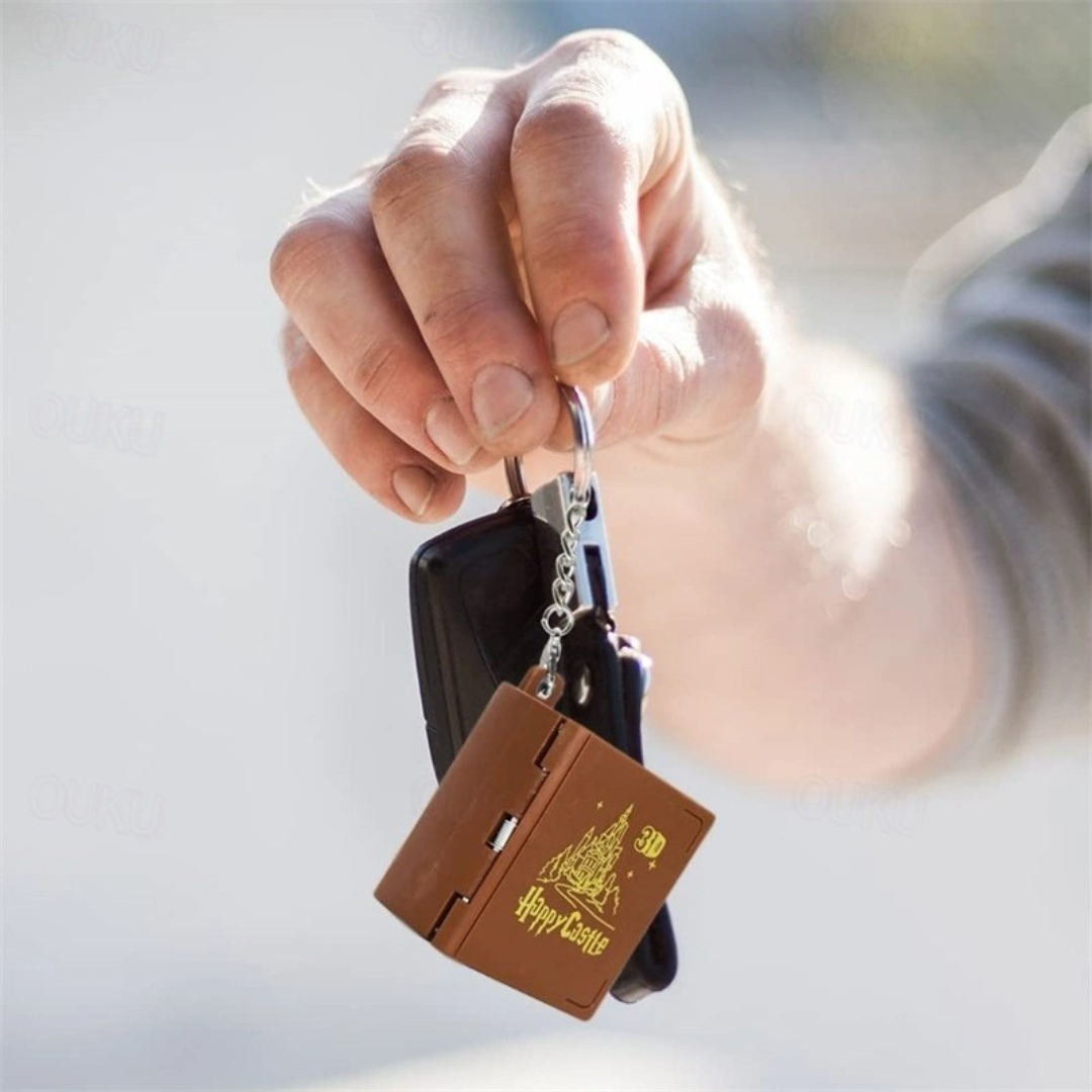 3D Popup Book Keychain - Tinyminymo