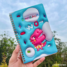 Load image into Gallery viewer, 3D Print Dino Notebook - Tinyminymo
