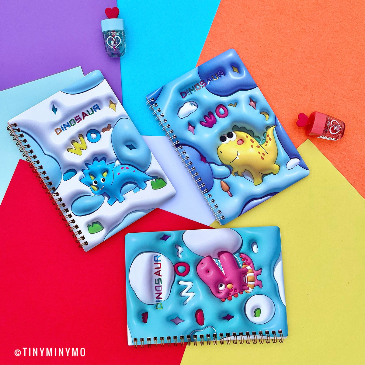 3D Print Dino Notebook - Tinyminymo