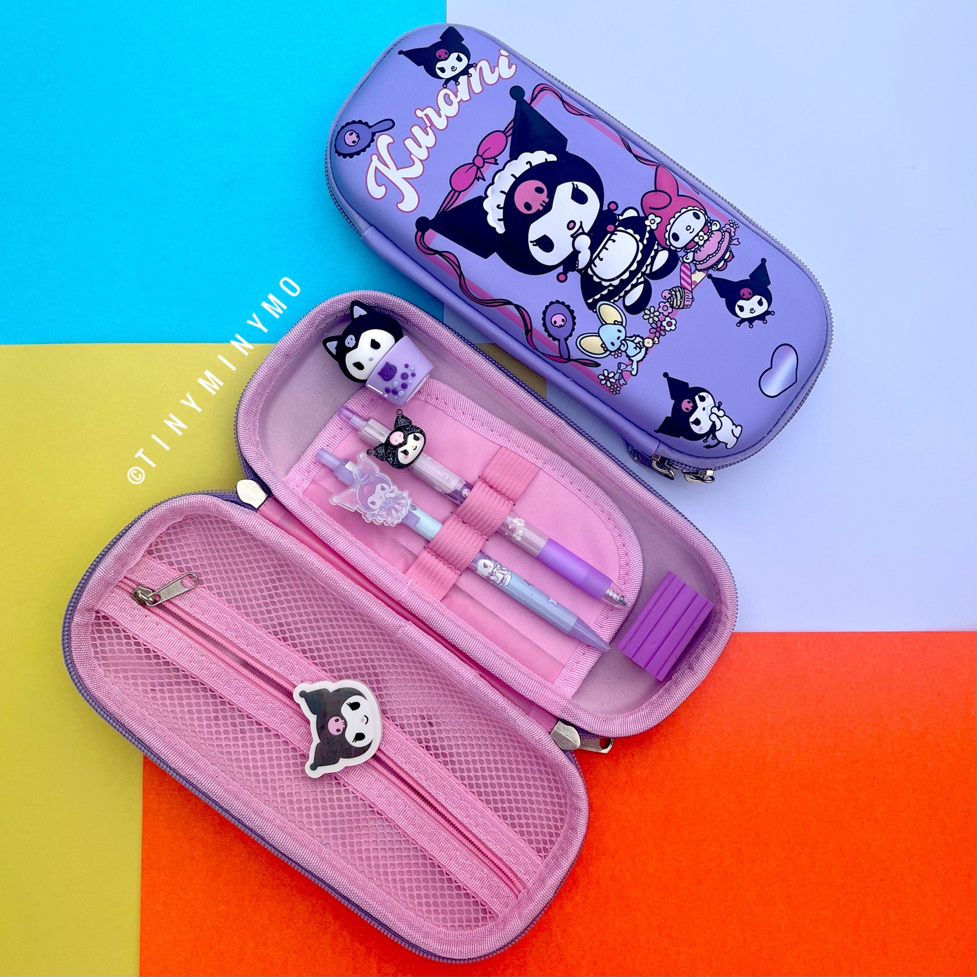 3D Series Kuromi Smiggle Pouch - Tinyminymo