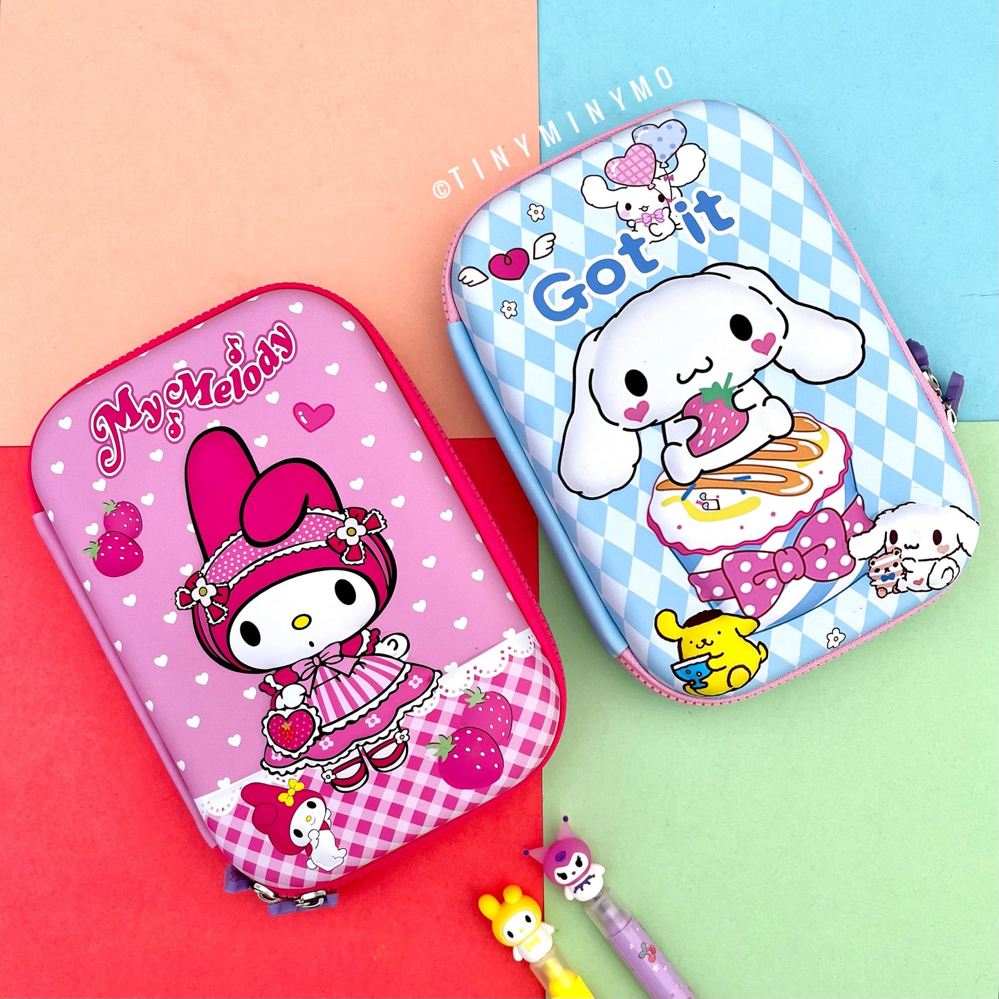 3D Series Sanrio Smiggle Pouch - Tinyminymo