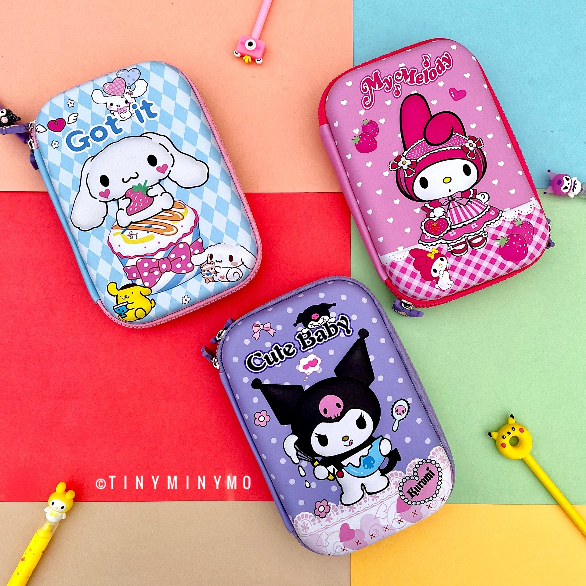 3D Series Sanrio Smiggle Pouch - Tinyminymo