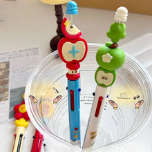 Load image into Gallery viewer, Green and Red Apple Design Pens - Tinyminymo
