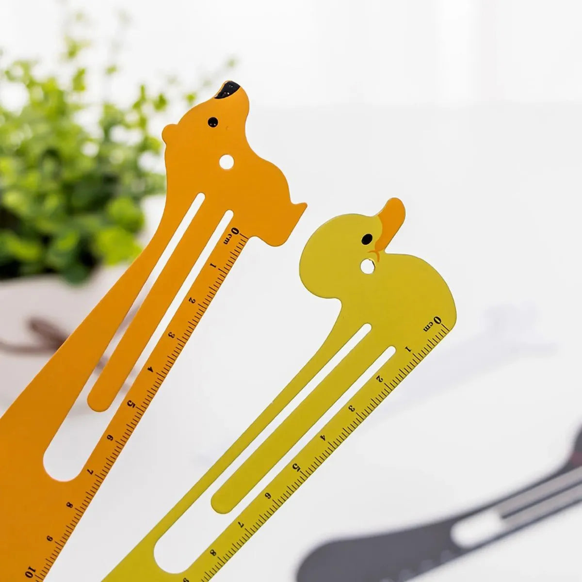 Fox and Duck Design Rulers - Tinyminymo