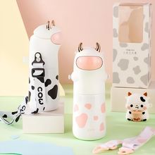 Load image into Gallery viewer, Adorable Cow Sipper Bottle - Tinyminymo 
