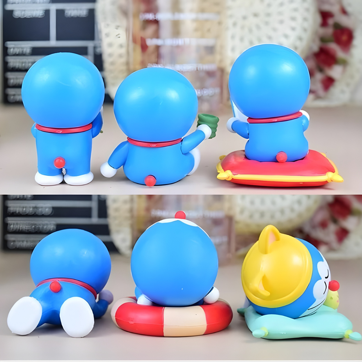Backside of Doraemon Action Figures - Tinyminymo