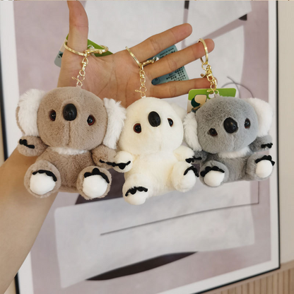 Adorable Koala Bear Plush Keychain - Tinyminymo
