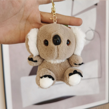 Load image into Gallery viewer, Adorable Koala Bear Plush Keychain - Tinyminymo
