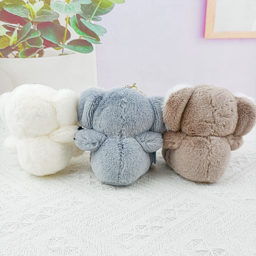 Adorable Koala Bear Plush Keychain - Tinyminymo