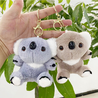 Adorable Koala Bear Plush Keychain - Tinyminymo