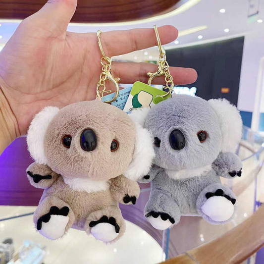 Adorable Koala Bear Plush Keychain - Tinyminymo
