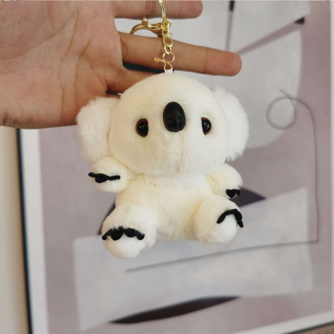 Adorable Koala Bear Plush Keychain - Tinyminymo