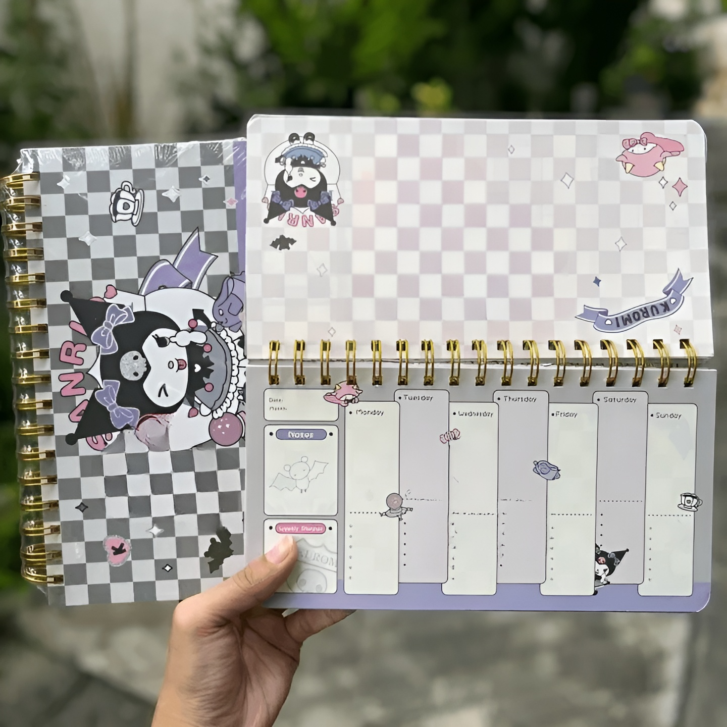 Adorable Kuromi Planner - Tinyminymo