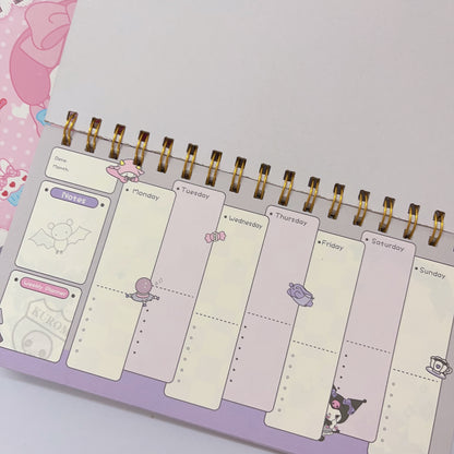 Adorable Kuromi Planner - Tinyminymo
