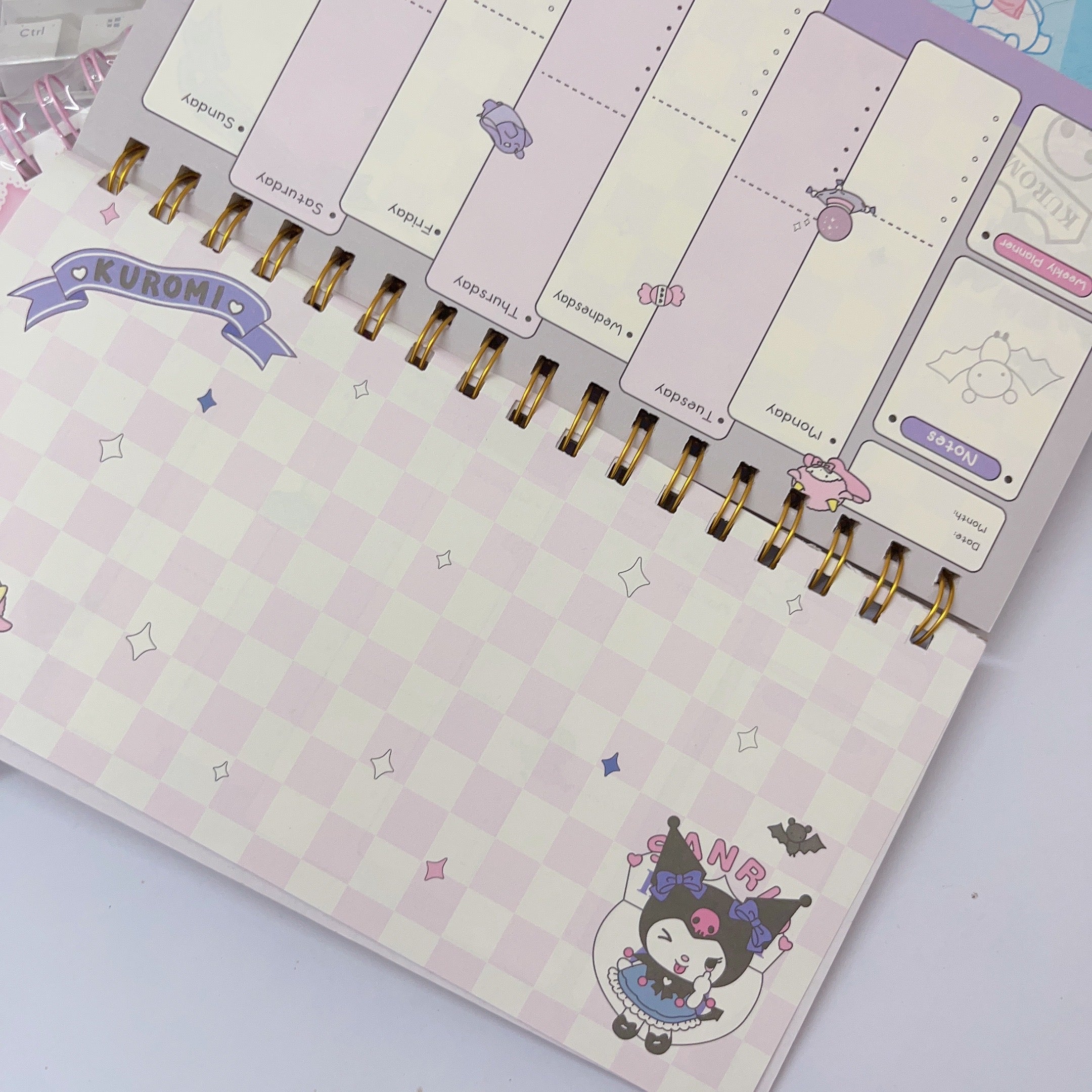 Adorable Kuromi Planner - Tinyminymo