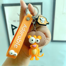 Load image into Gallery viewer, Adorable Lion 3D Keychain - Tinyminymo
