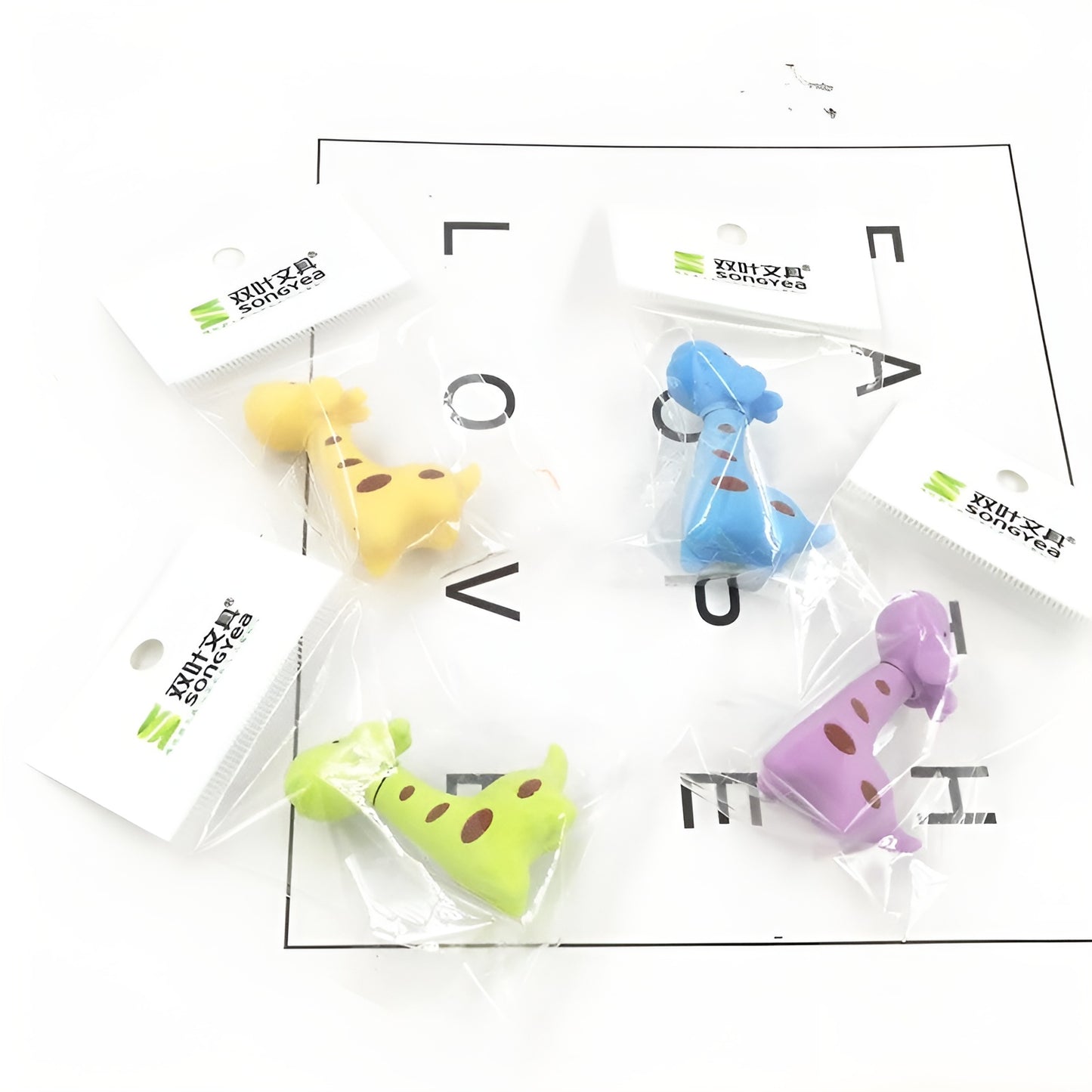 Adorable Mini Giraffe Eraser - Tinyminymo