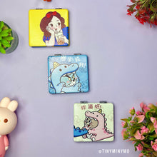 Load image into Gallery viewer, Adorable Square Pocket Mirror - Tinyminymo
