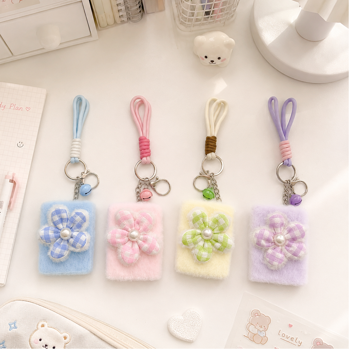 Four Colors of Adorable Square Pocket Mirror - Tinyminymo