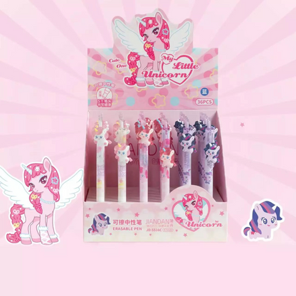 Box of Adorable Unicorn Pen on a Pink Background - Tinyminymo