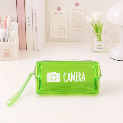 Green Color Aesthetic Pencil Pouch - Tinyminymo