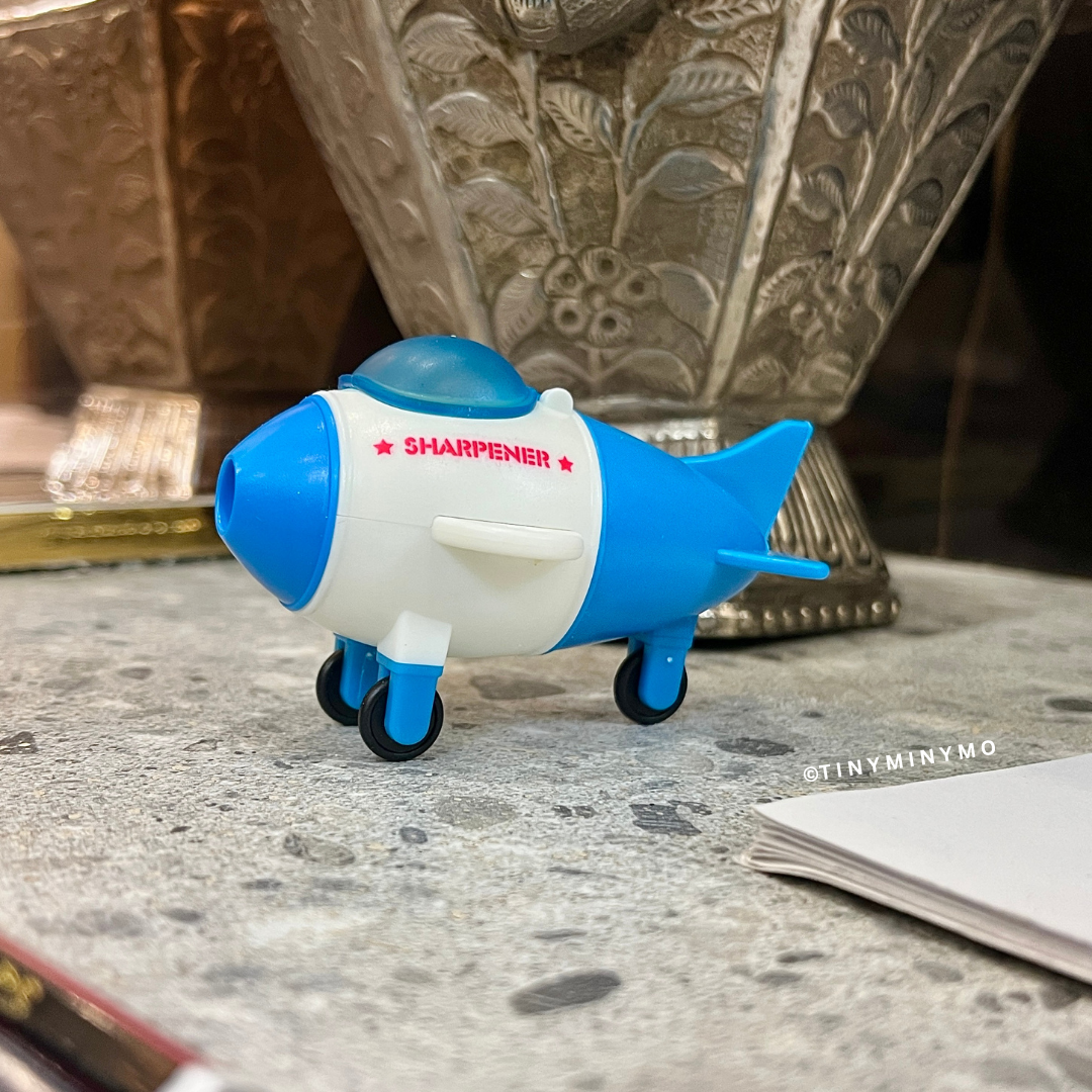 Aircraft Eraser cum Sharpner - Tinyminymo