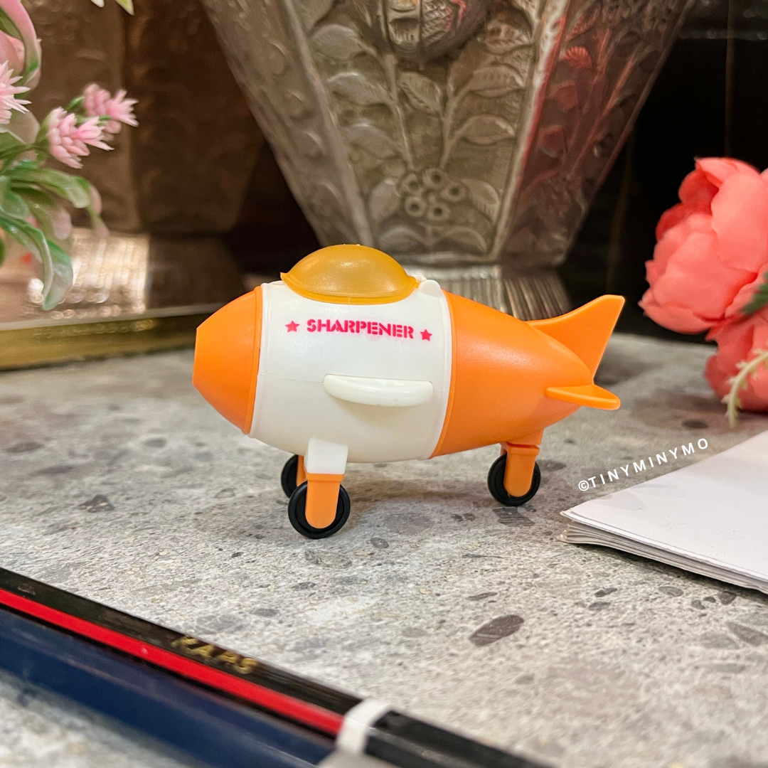 Aircraft Eraser cum Sharpner - Tinyminymo