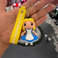 Load image into Gallery viewer, Alice in Wonderland 3D Keychain - Tinyminymo
