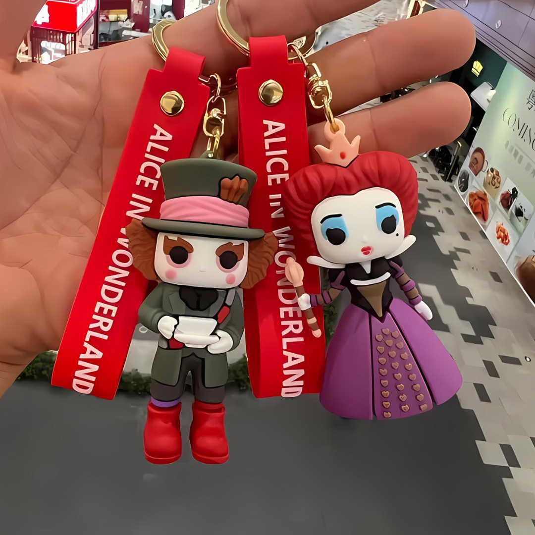 Alice in Wonderland 3D Keychain - Tinyminymo
