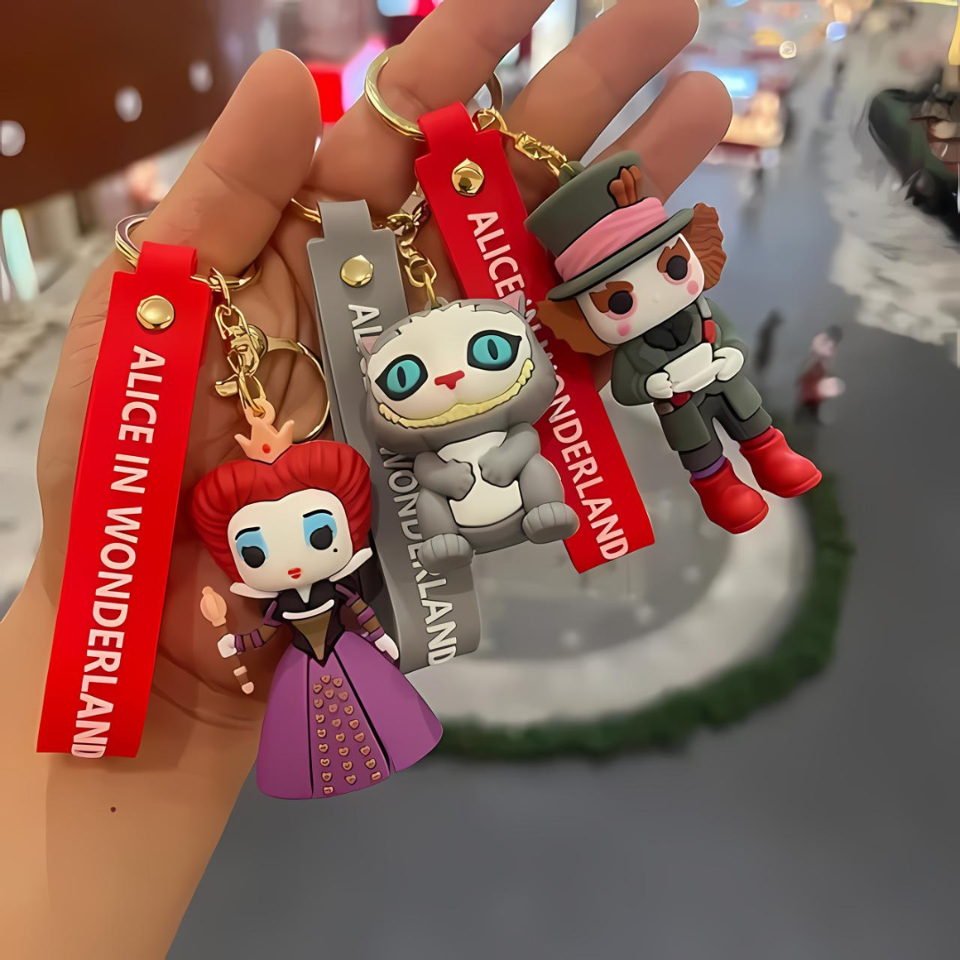 Alice in Wonderland 3D Keychain - Tinyminymo
