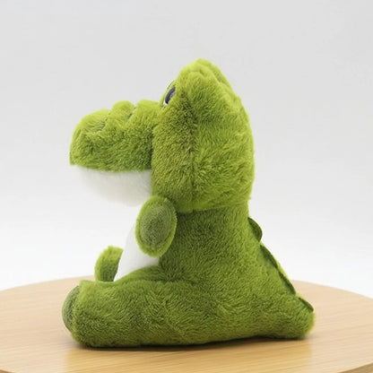 Alligator Soft Toy from Side Angle - Tinyminymo