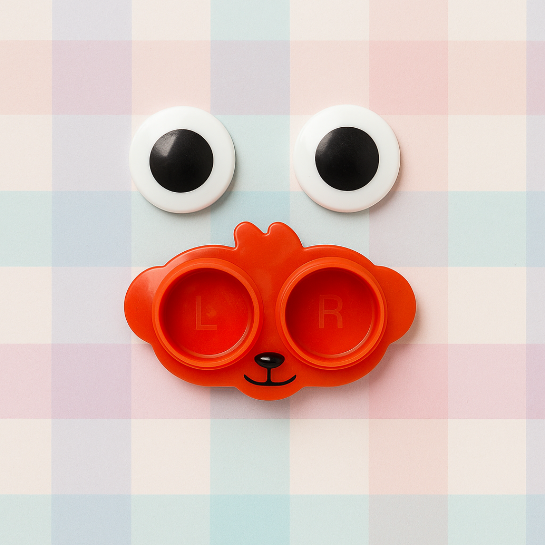 Animal Contact Lens Kit with Googly Eyes Open - Tinyminymo