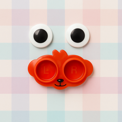 Animal Contact Lens Kit with Googly Eyes Open - Tinyminymo