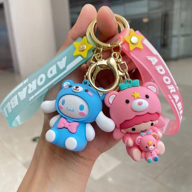 Animal Cosplay Sanrio 3D Keychain - Tinyminymo