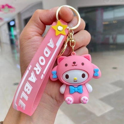 Animal Cosplay Sanrio 3D Keychain - Tinyminymo